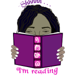Shh I'm reading Sticker