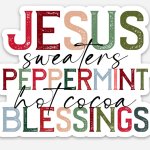 Jesus Peppermint magnet