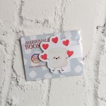 Magnetic Marshmallow Bookmarks
