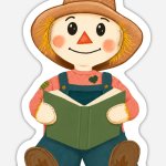 Scarecrow magnet