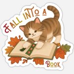 Fall into a book magnet